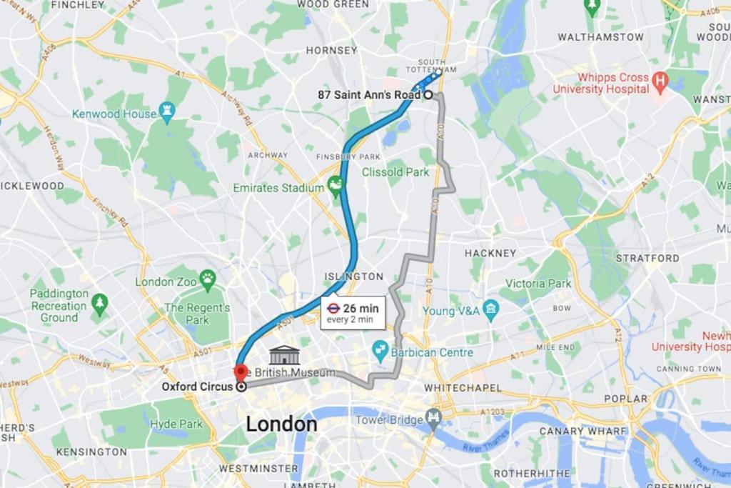 Parkside Stay North London - Victoria Line 외부 사진